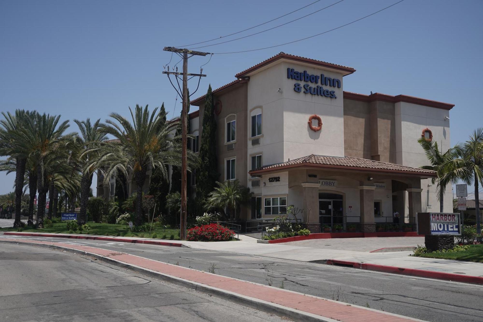 Harbor Inn & Suites Anaheim Exterior foto